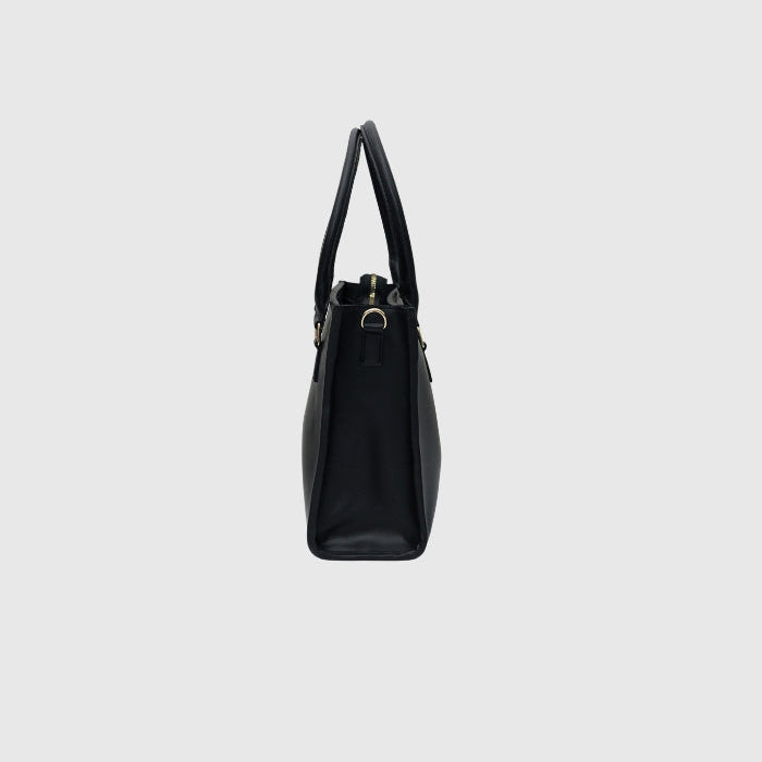 CLASSIC BLACK TOTE BAG - MEDIUM